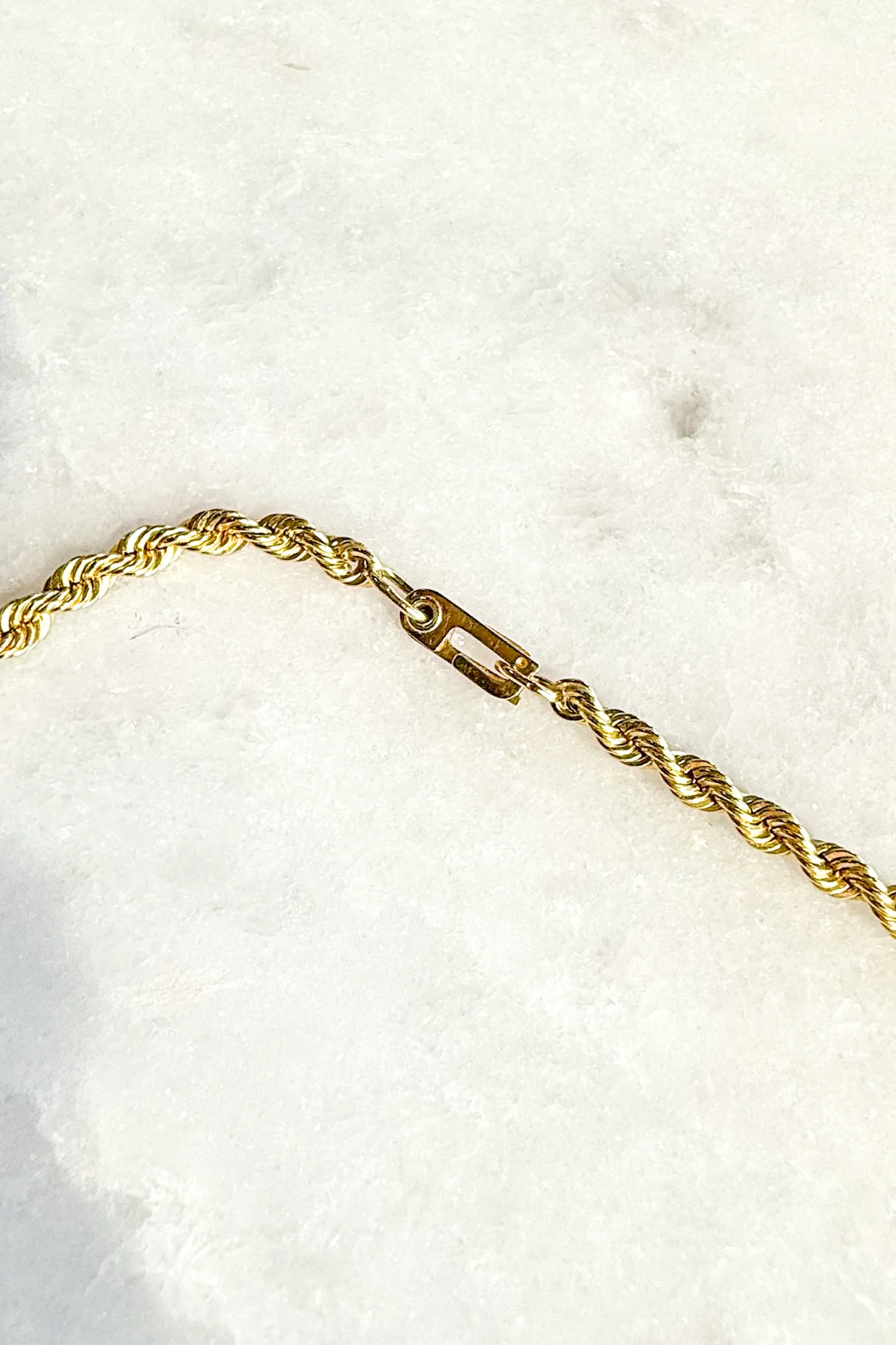 18" Vintage Rope Chain Necklace - Image 5
