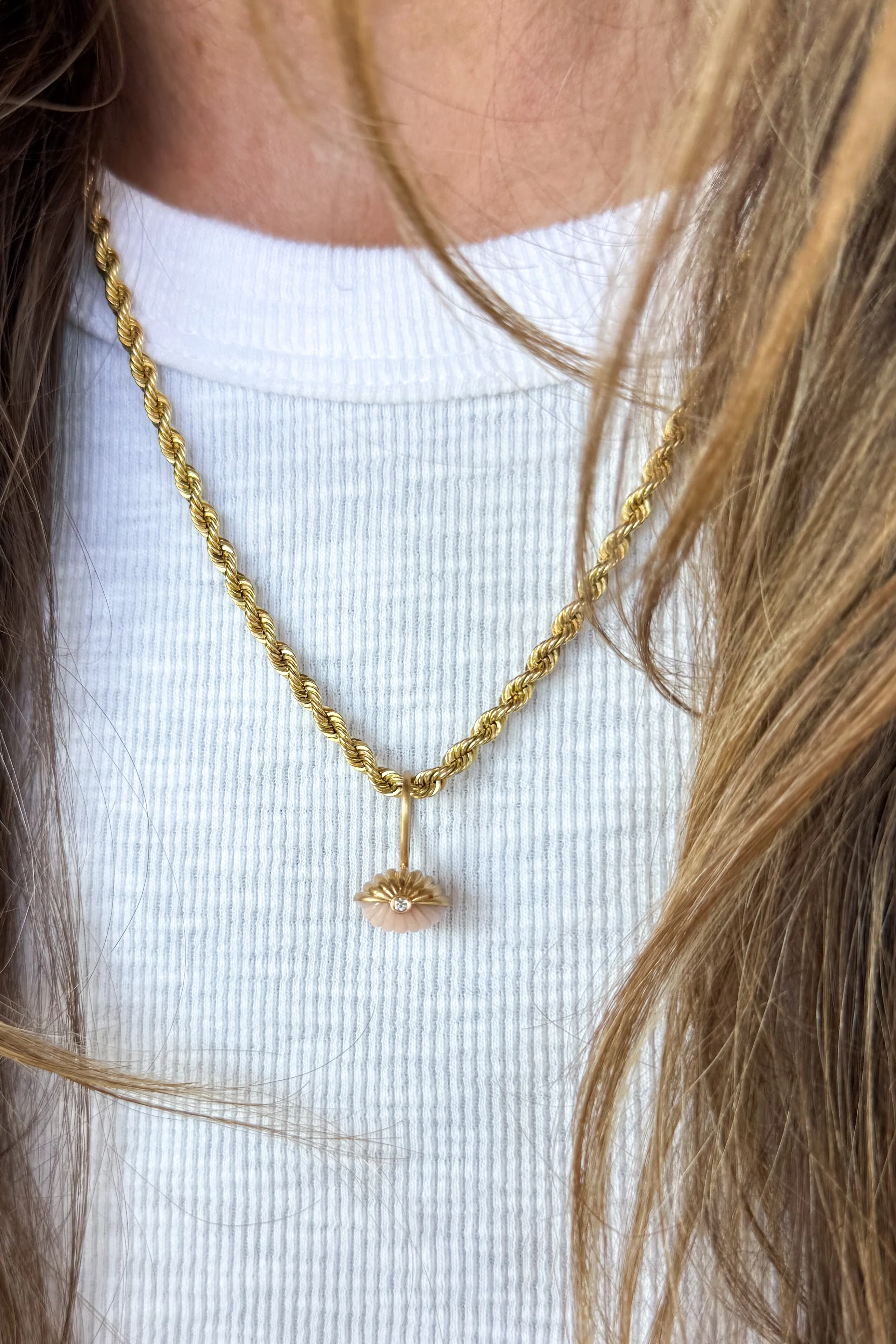 18" Vintage Rope Chain Necklace - Image 6
