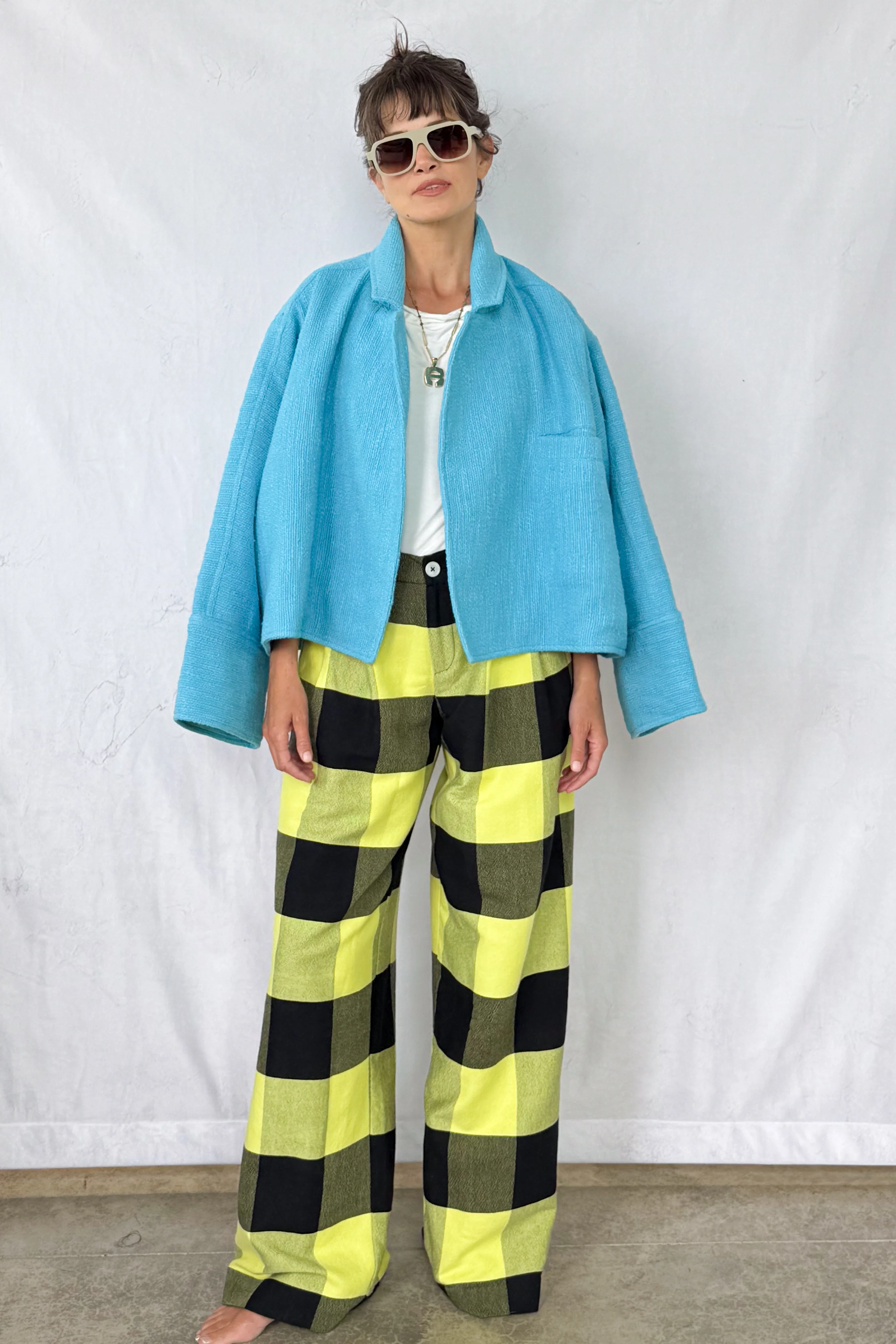 Bumblebee Plaid Trouser - Image 6
