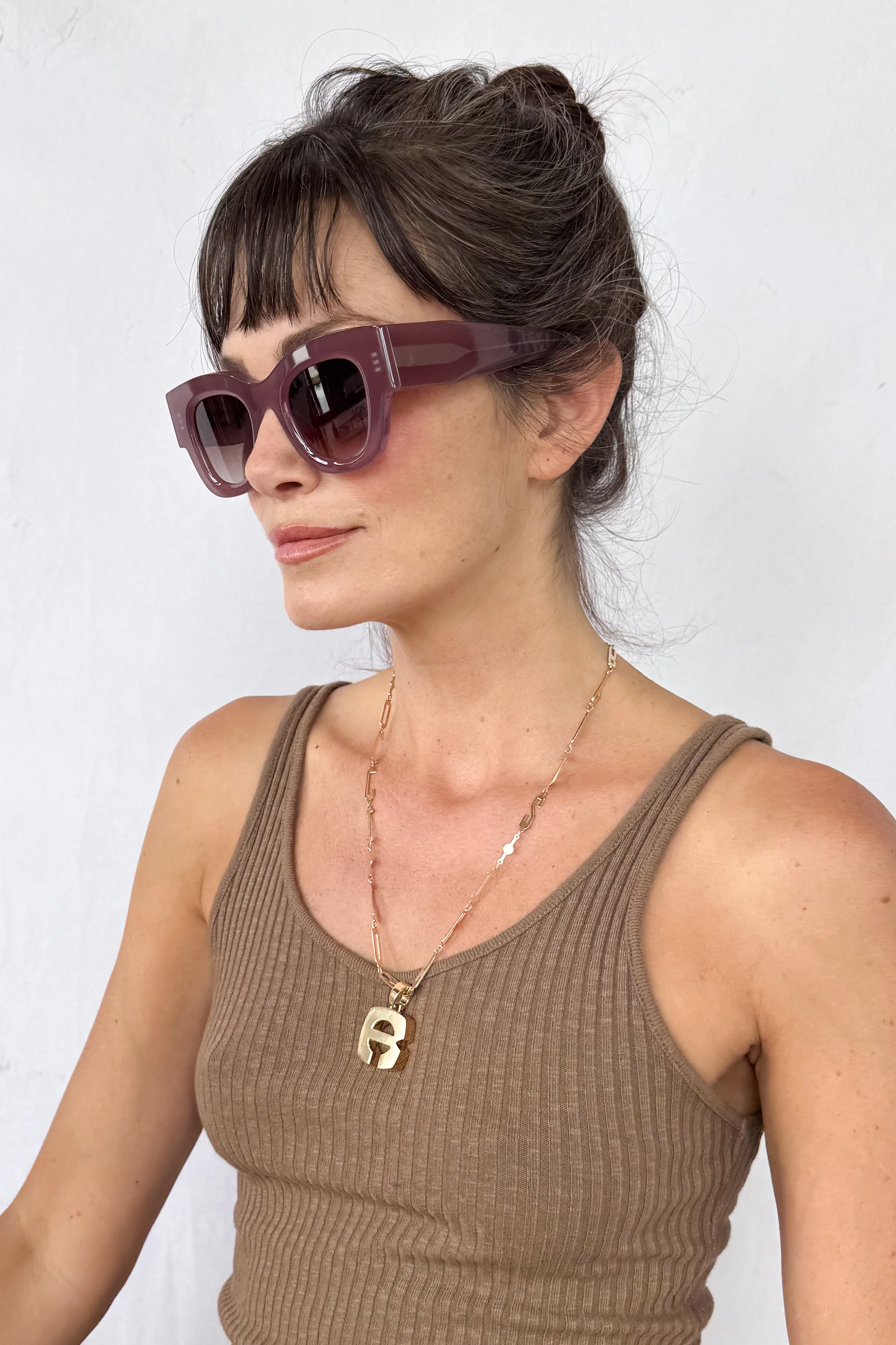 Confessy Milky Lilac Sunglasses - Image 4