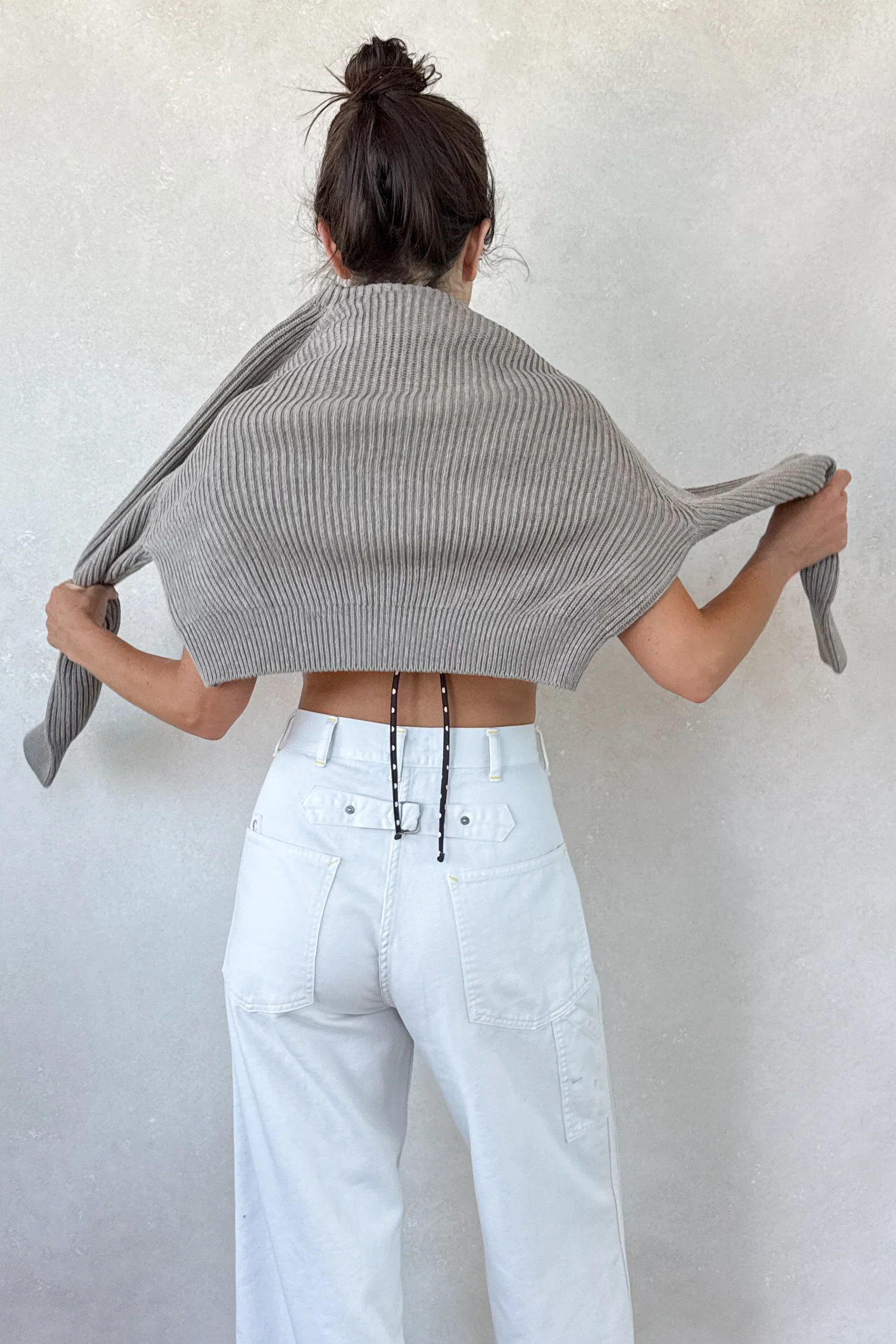 Cotton Cashmere Raglan Sweater - Image 7