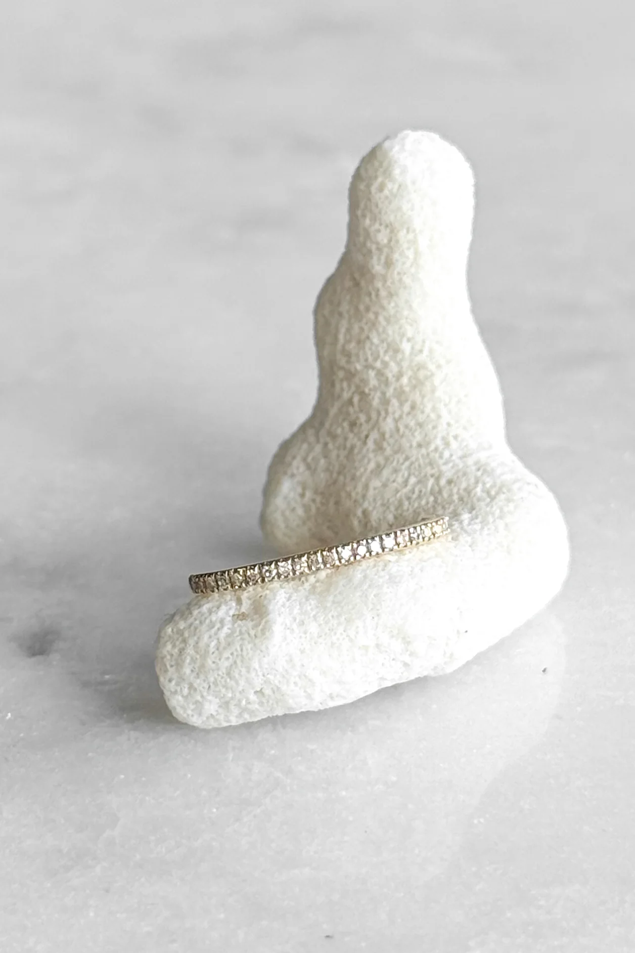Diamond Ear Cuff Stud Earring - Image 8