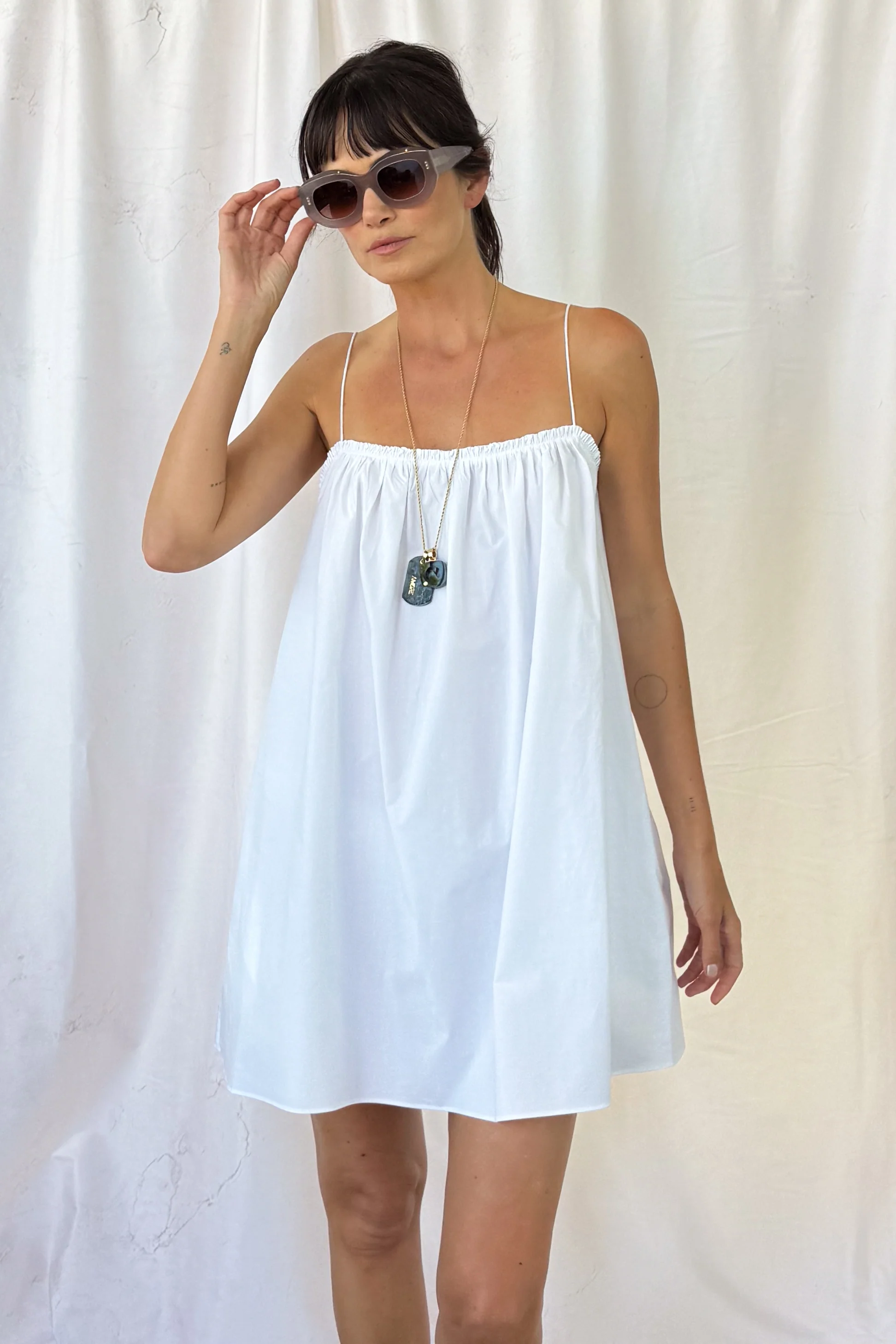 Frill Mini Dress - Image 7