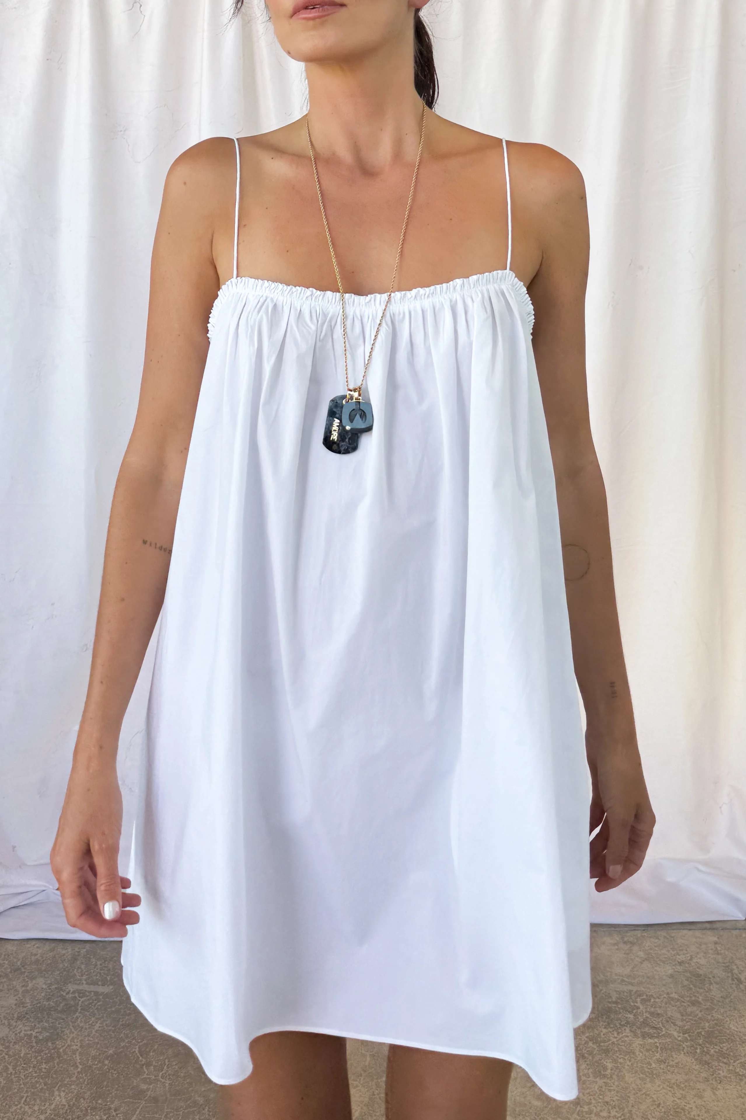 Frill Mini Dress - Image 8