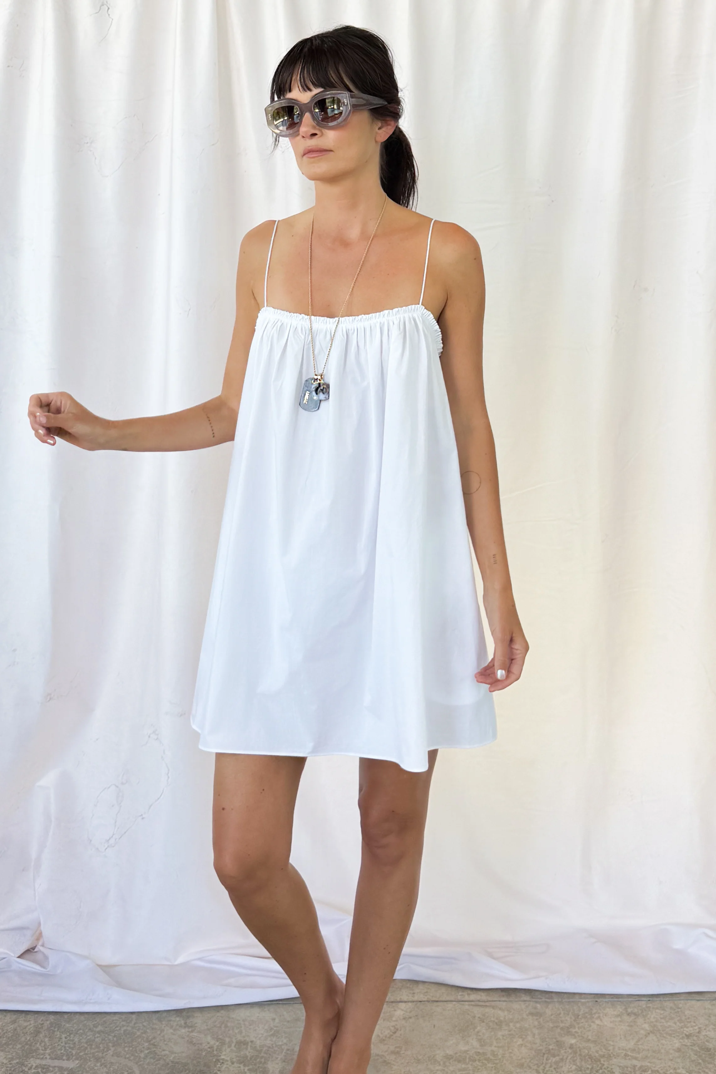 Frill Mini Dress - Image 9