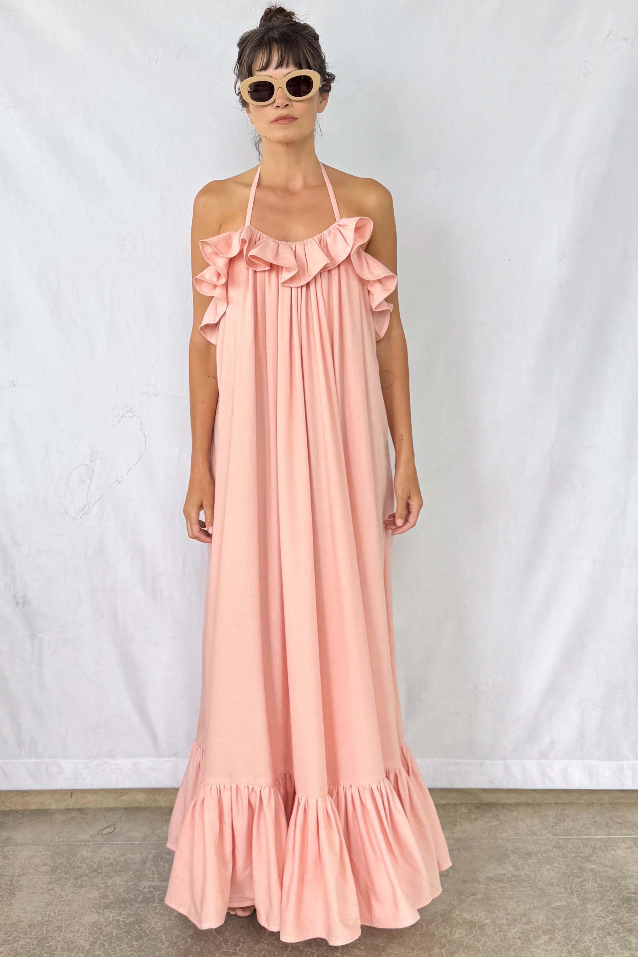 Petal Ruffled Dress - Image 3