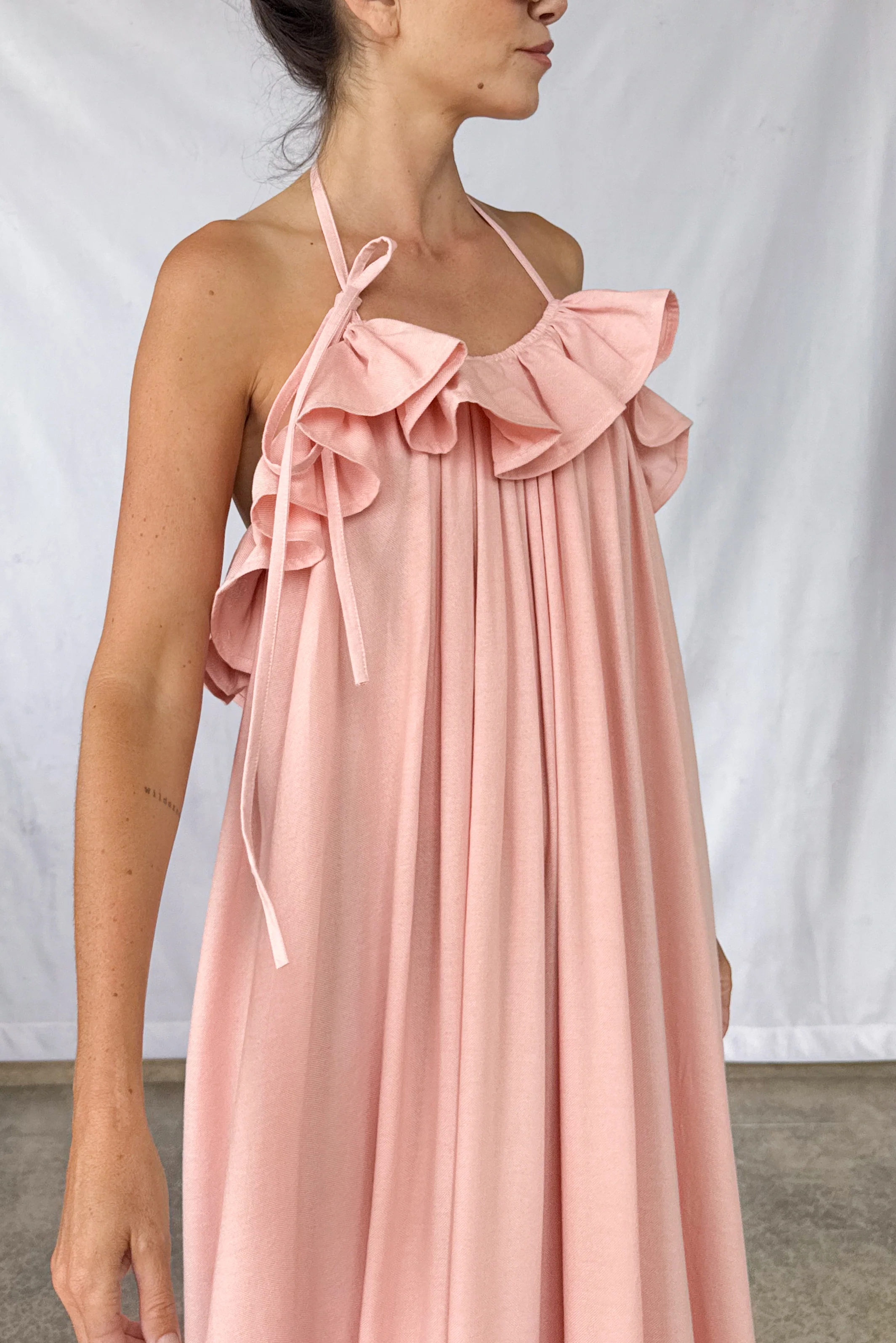 Petal Ruffled Dress - Image 5