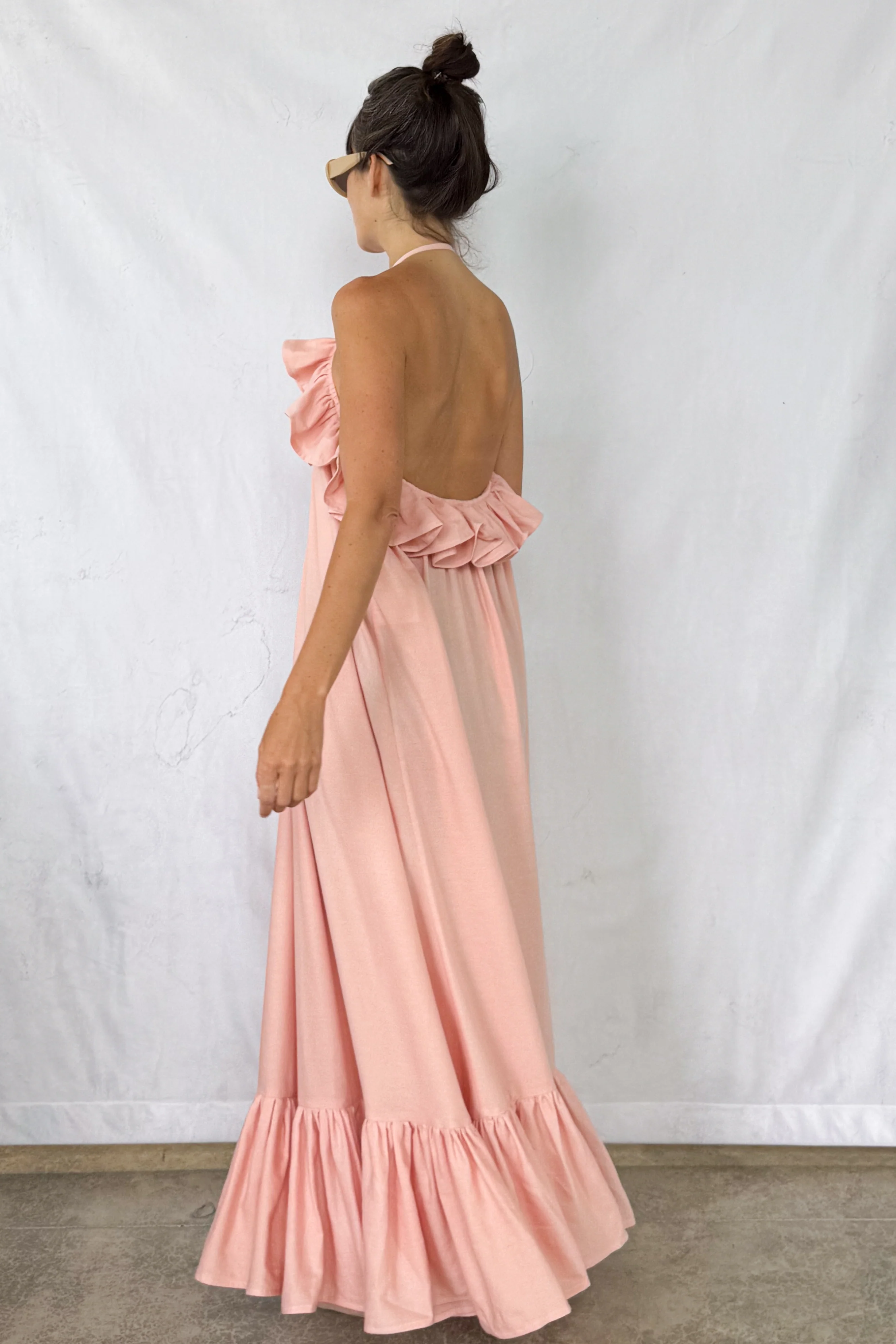 Petal Ruffled Dress - Image 7