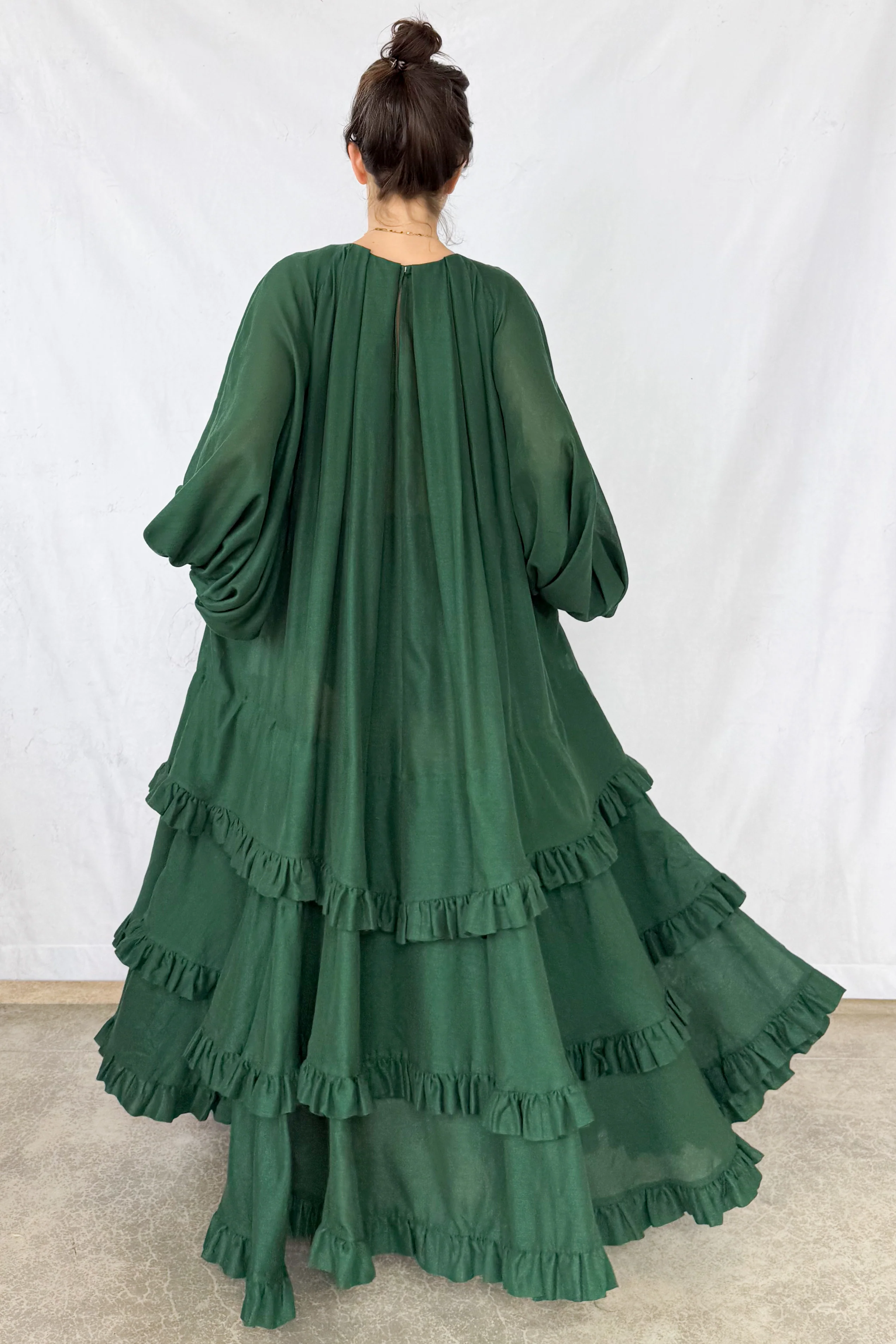 Pine Tiered Touareg Dress - Image 12