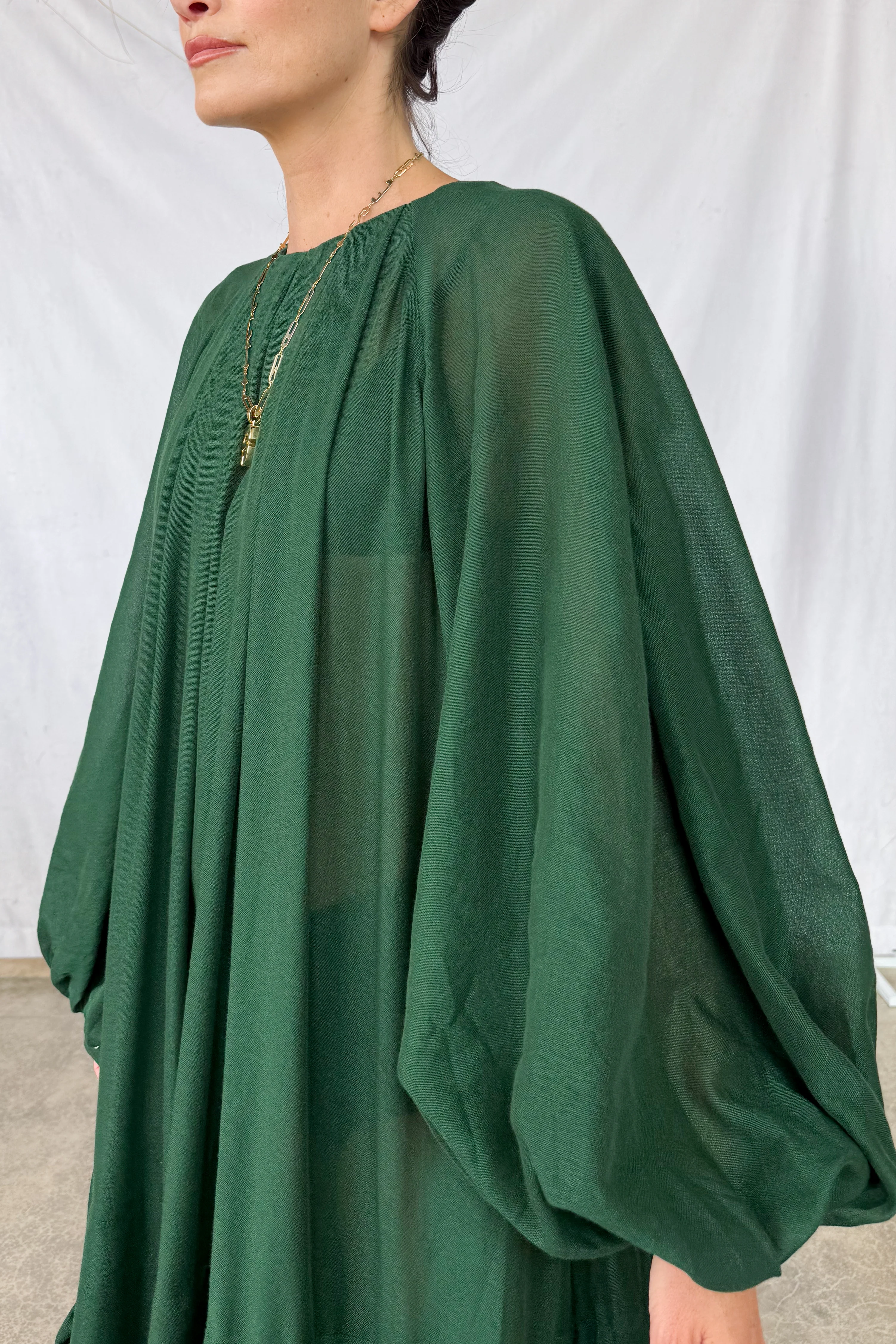 Pine Tiered Touareg Dress - Image 8
