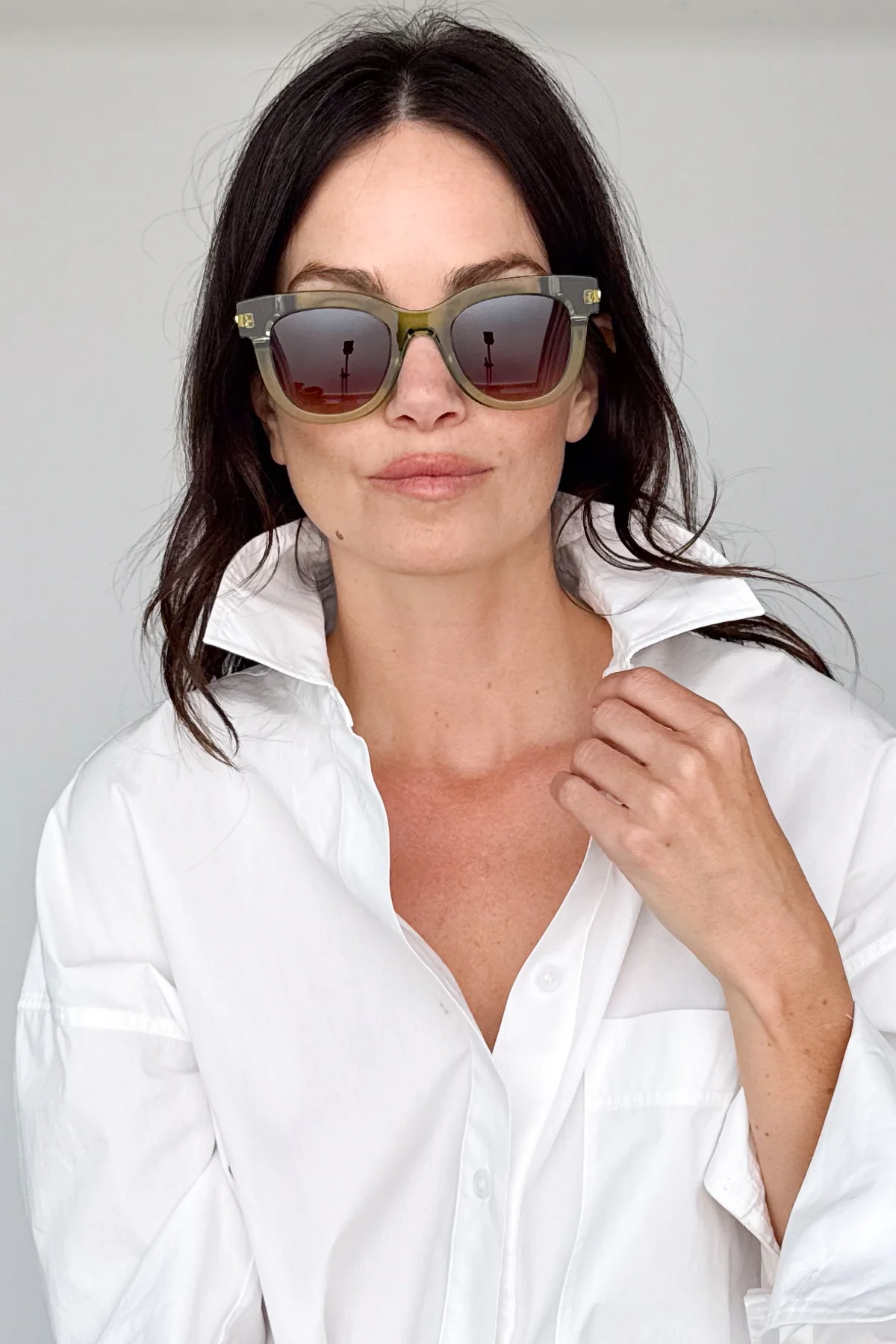 Sexxxy Translucent Green Sunglasses - Image 10