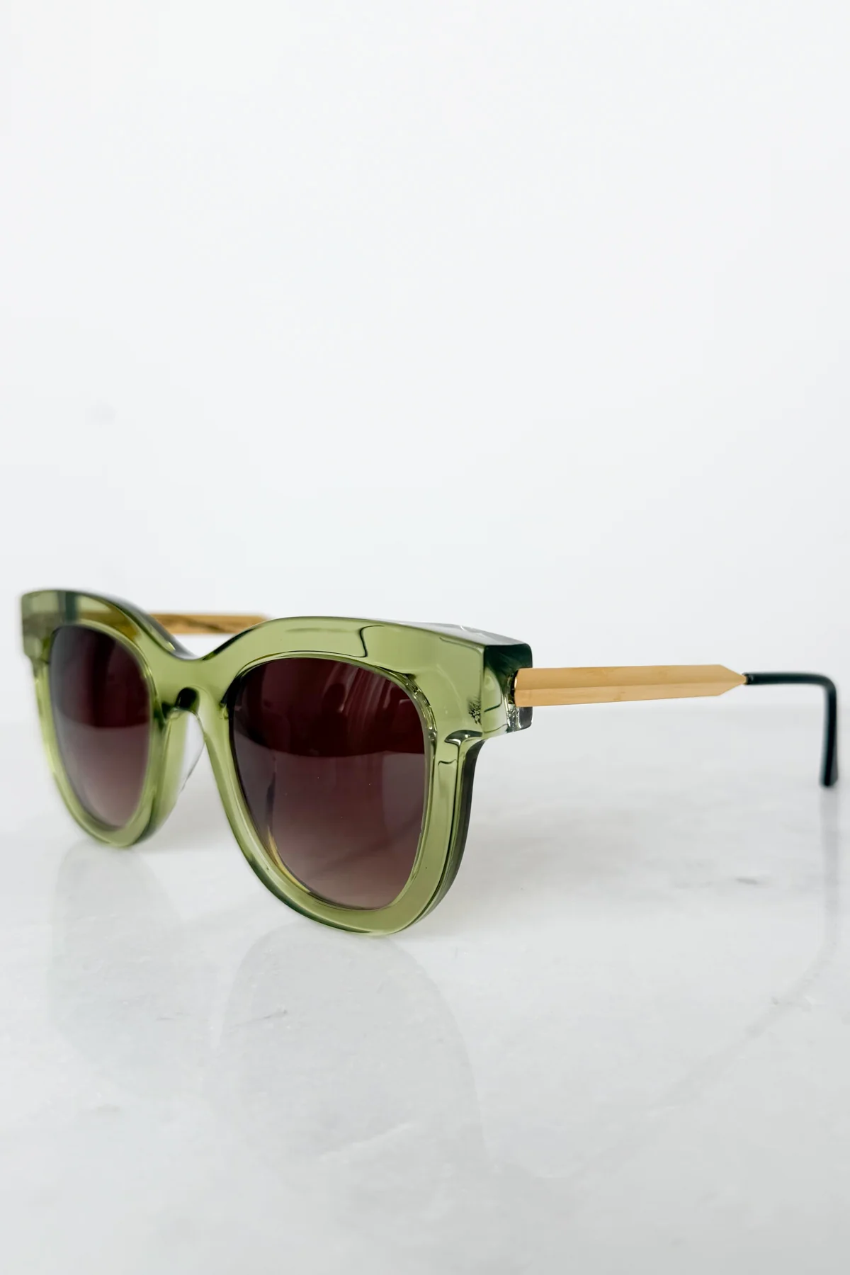 Sexxxy Translucent Green Sunglasses - Image 3