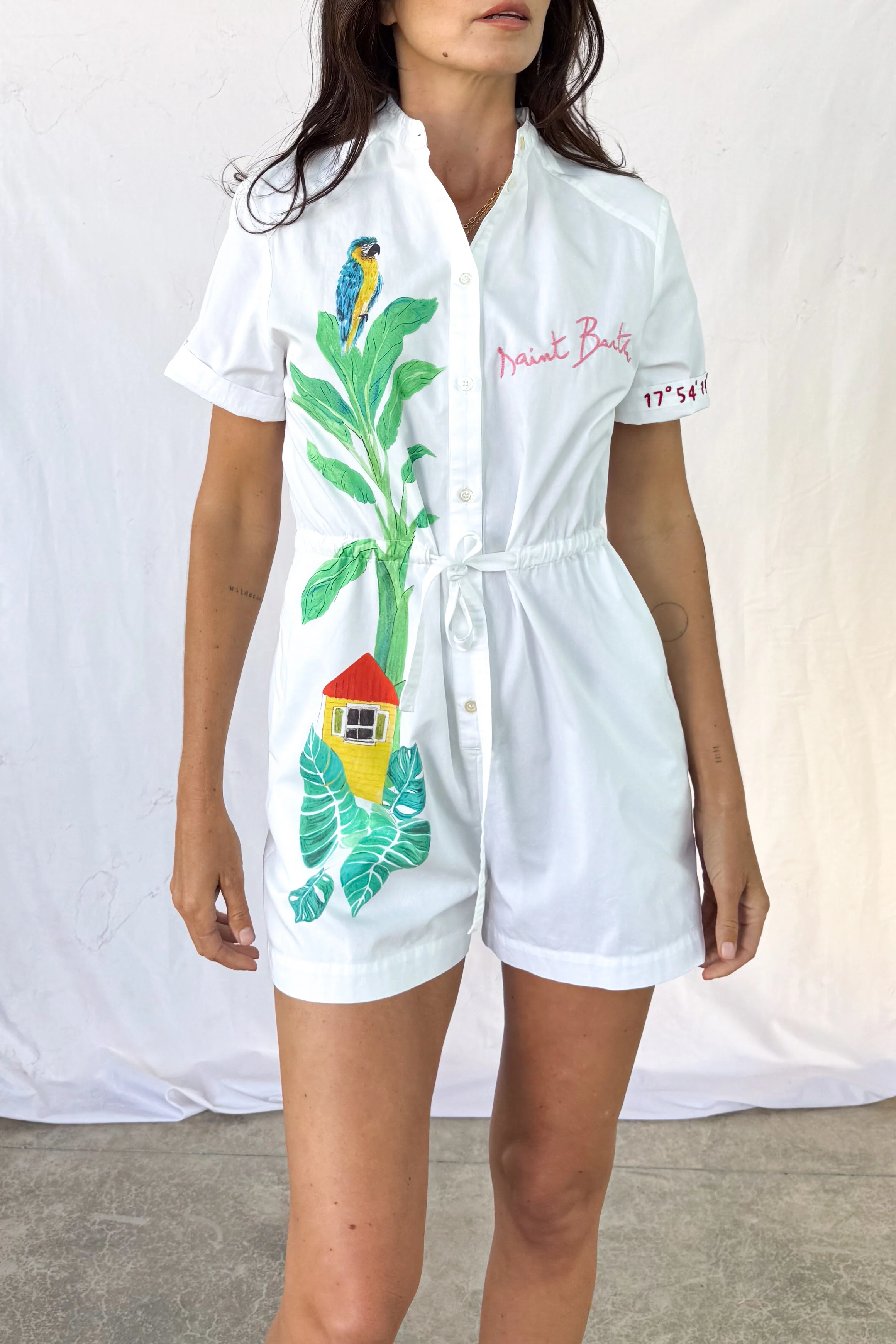 Sexy, Shorty, Sunny in St. Barth Playsuit - Image 11
