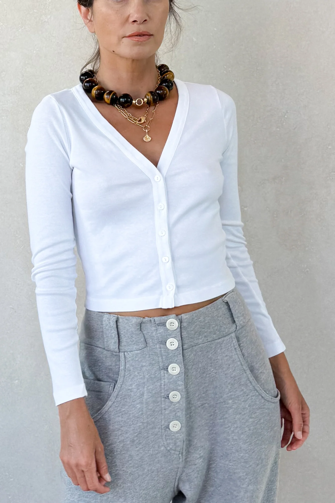 Supima Cotton Cardigan - Image 6