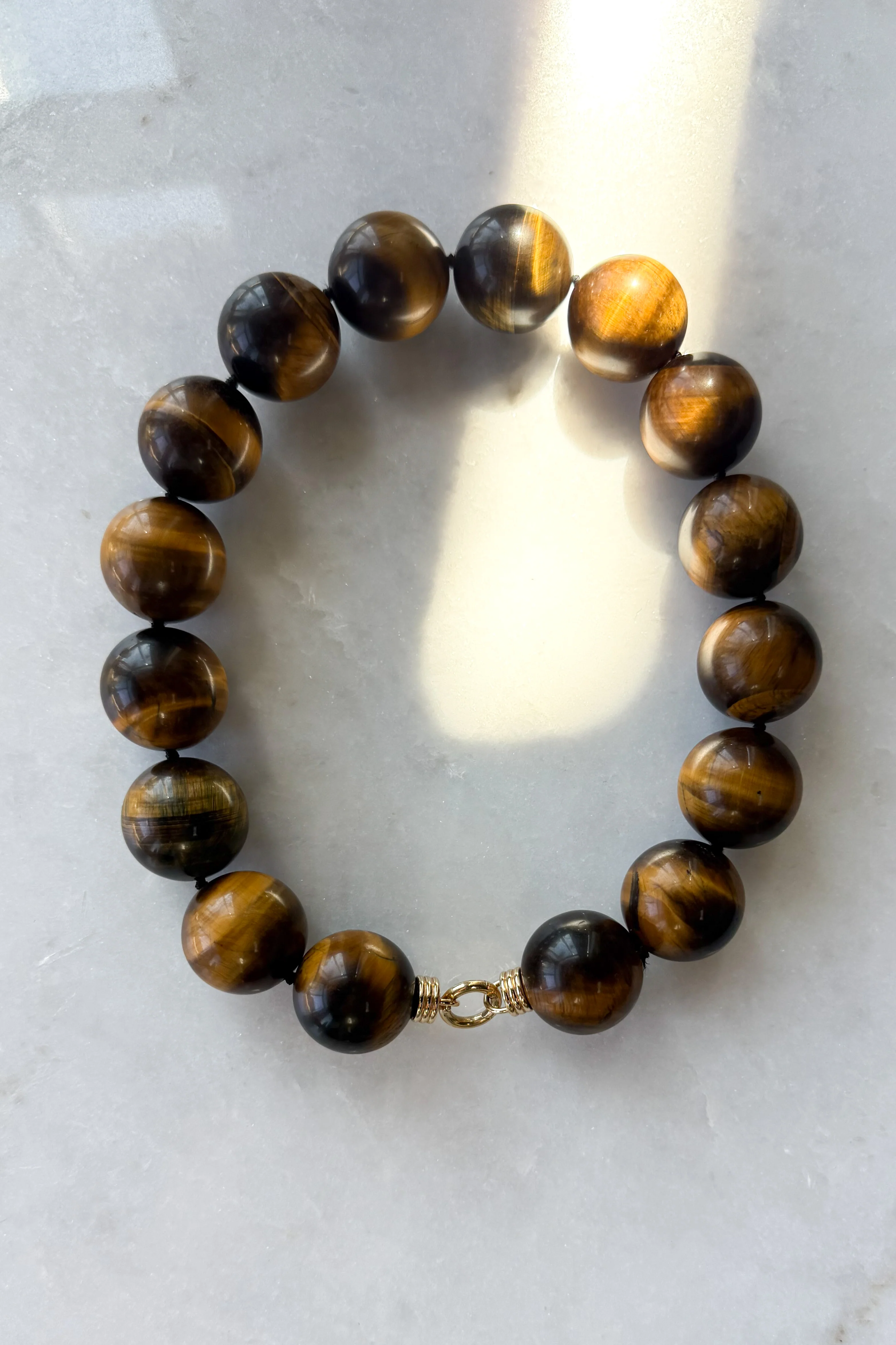 Tiger Eye Ancla Necklace - Image 3