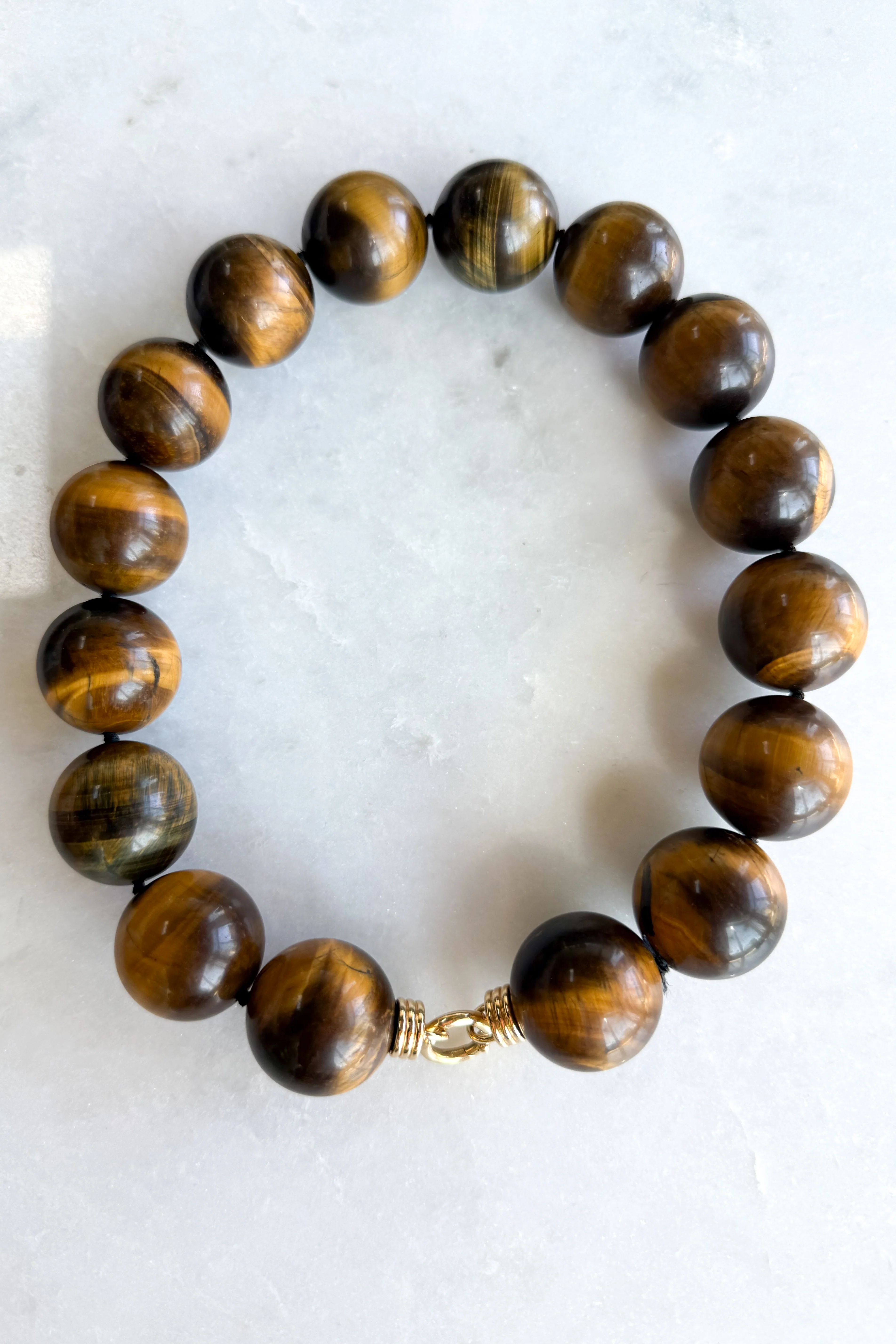 Tiger Eye Ancla Necklace - Image 4