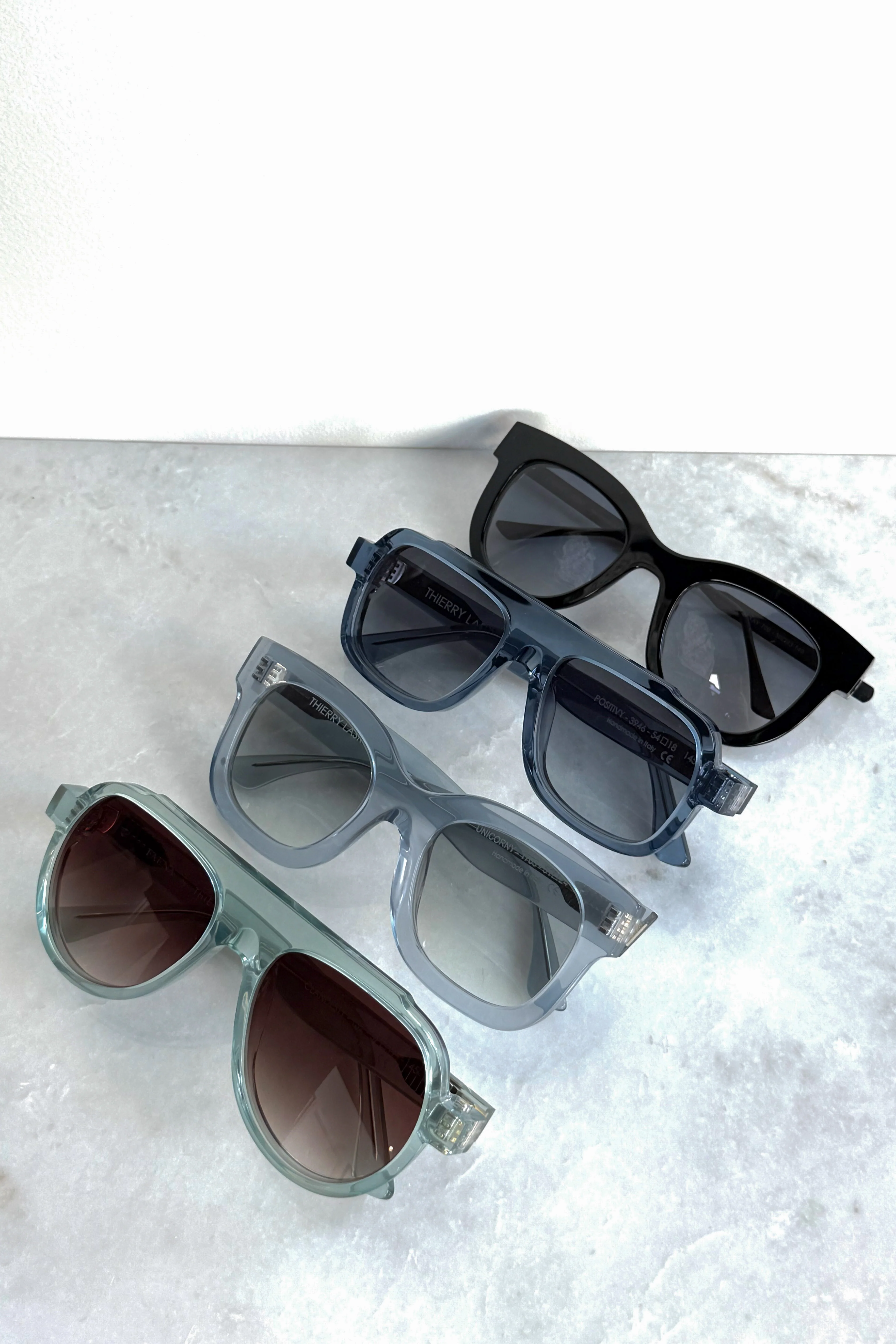 Unicorny Translucent Blue Sunglasses - Image 12