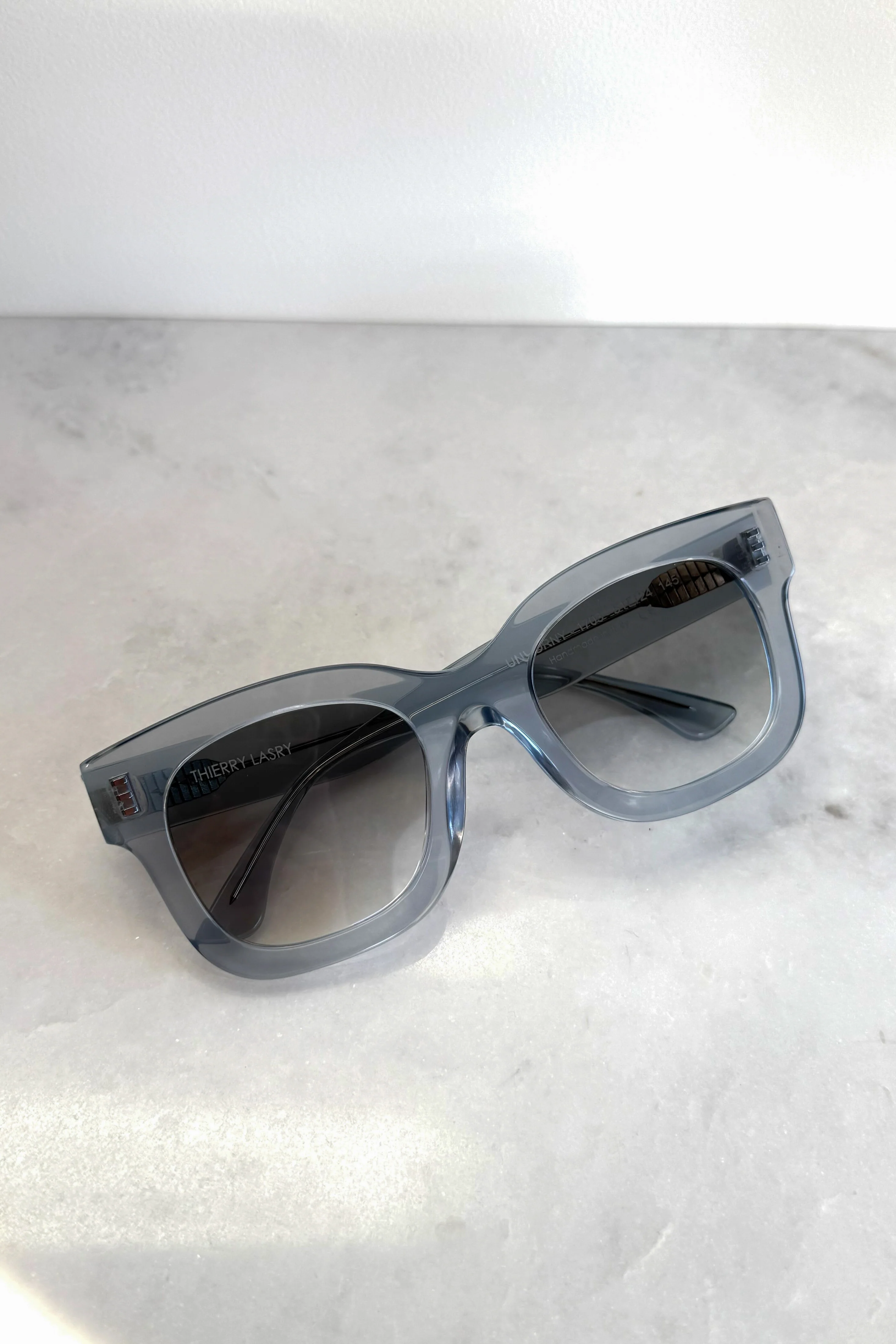 Unicorny Translucent Blue Sunglasses - Image 3