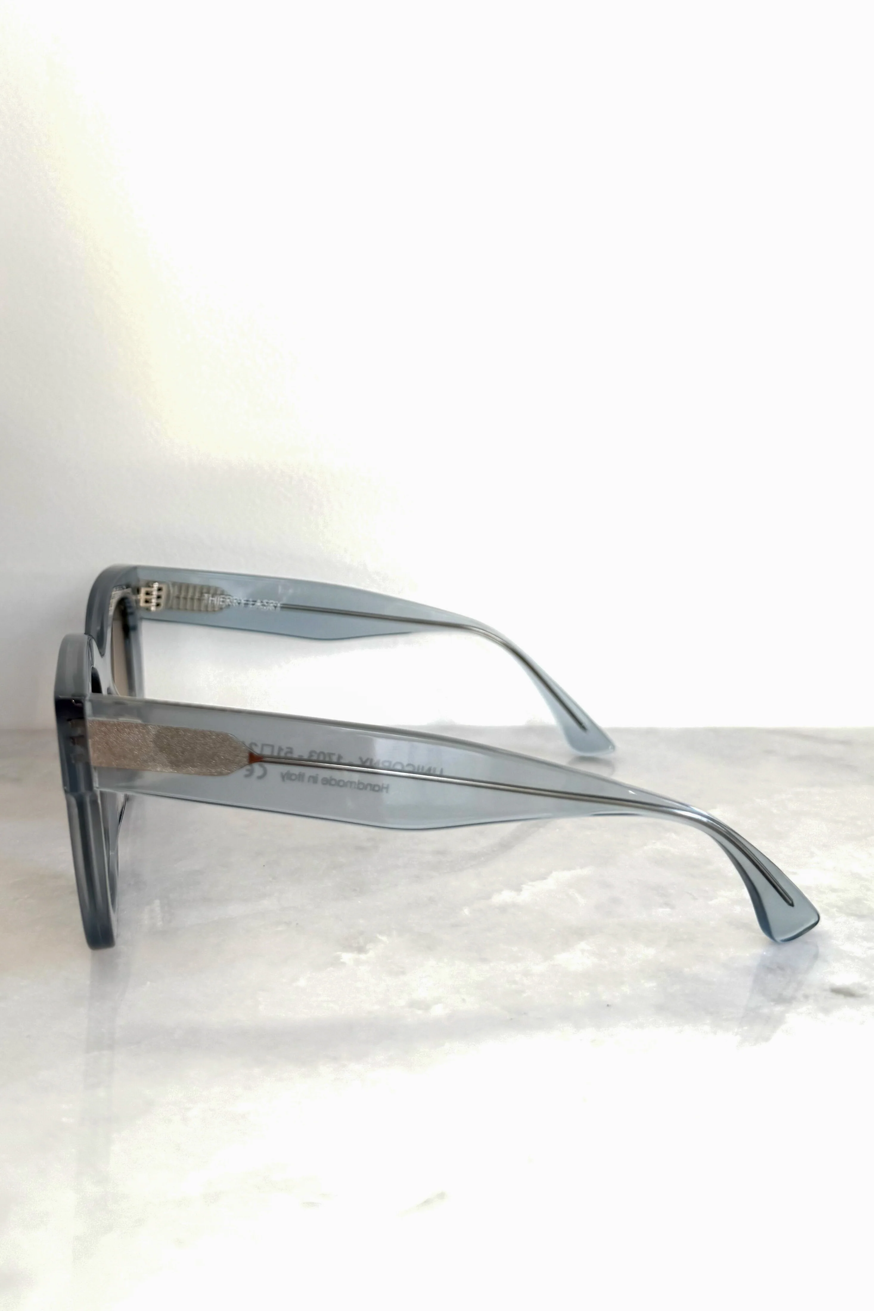 Unicorny Translucent Blue Sunglasses - Image 7