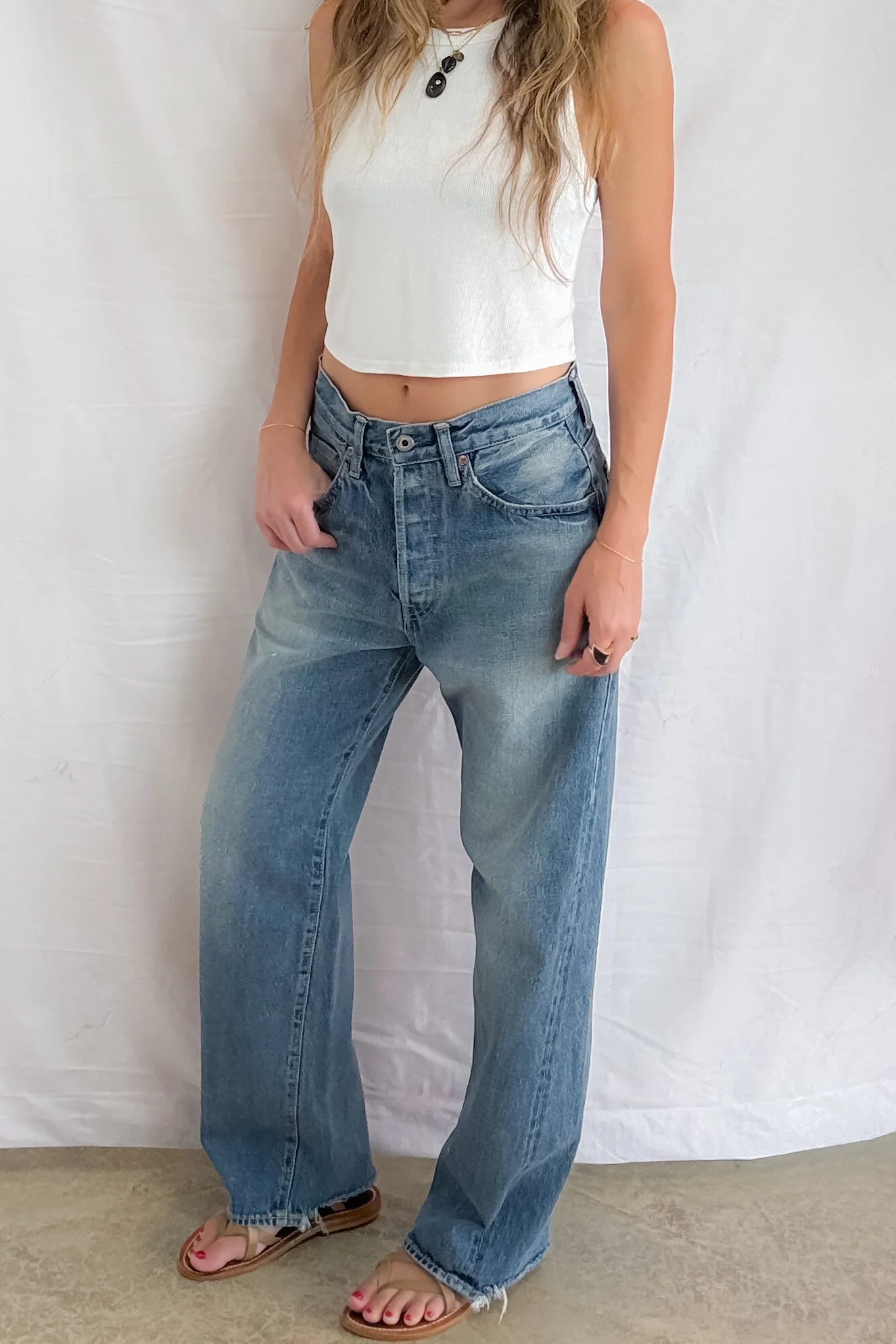 Unisex Ankle Cut Jean